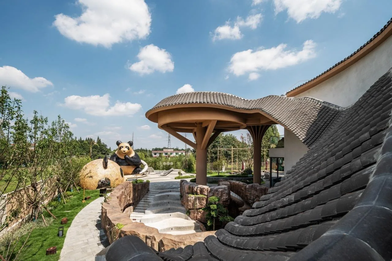 BIM Architecture | Integration of Western Sichuan Architecture and Taoist Culture / Qingcheng Pushe Family Resort Hotel - 2023 Golden Panda Tianfu Creative Design Award Winner
