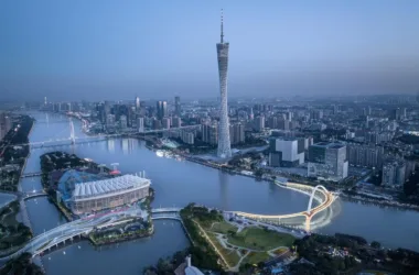BIM Architecture: Guangzhou Haixin Bridge by South China University of Technology Design and Research Institute-BIM WORLD