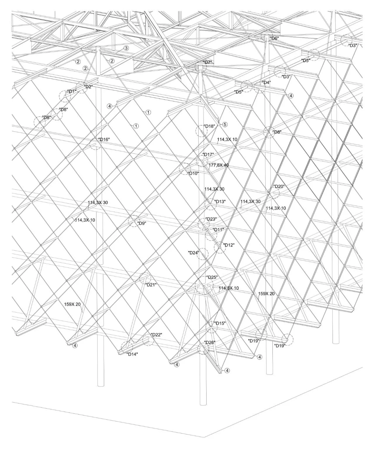 BIM Architecture | King Fahd Library in Saudi Arabia/Gabo Architectural Design Firm