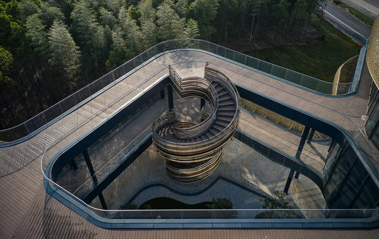 BIM Architecture | Baihe Lake Tourist Center/Architectural Design