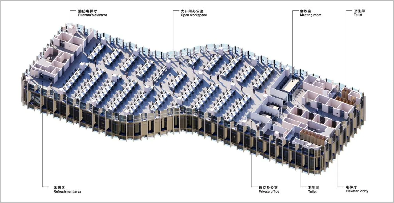 BIM Architecture | Hikvision Hangzhou Headquarters Phase IV/Zhejiang University Architectural Design and Research Institute