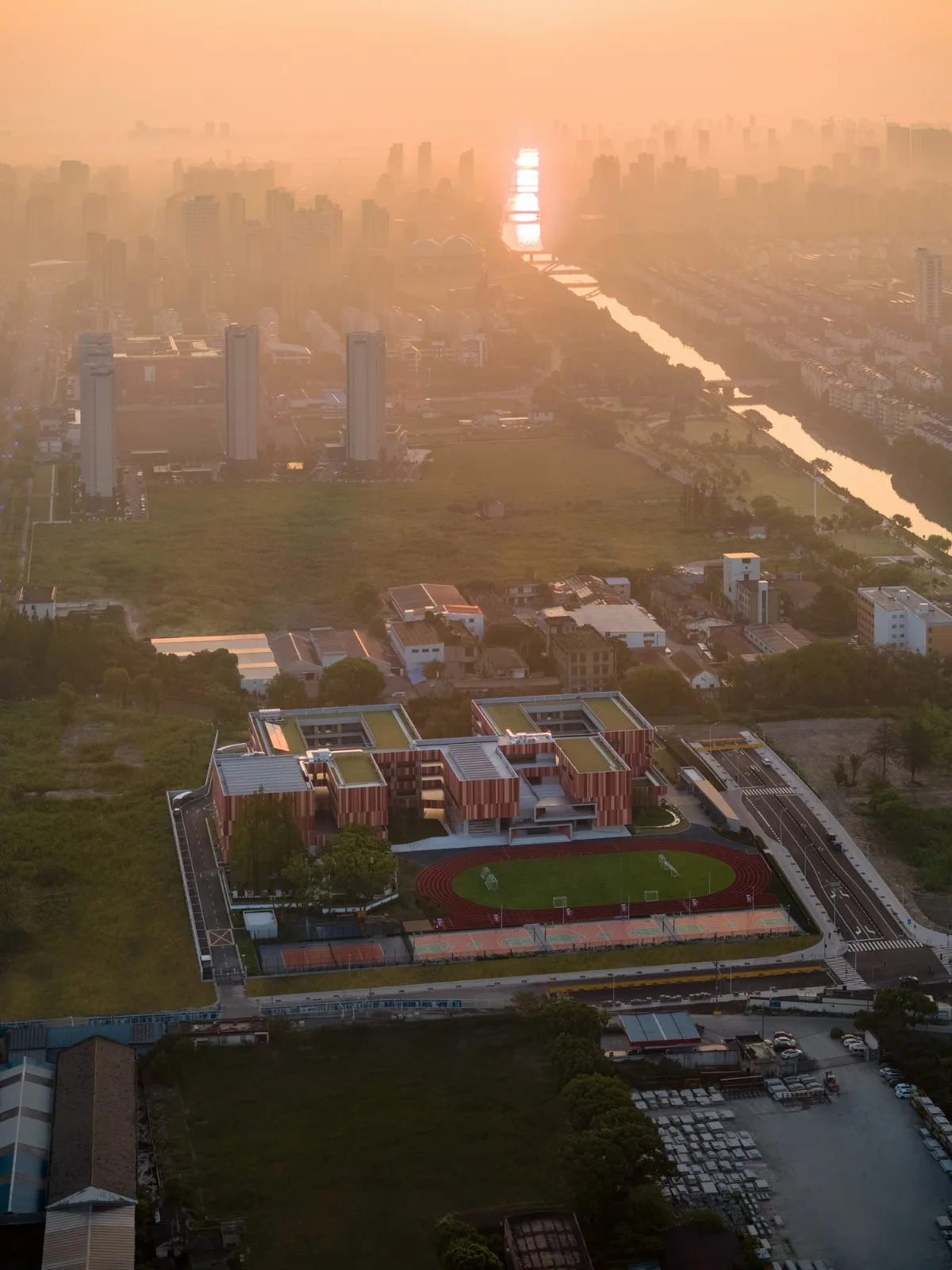 BIM Architecture | Fengpu Elementary School Campus of Fengxian District Education College Affiliated Experimental Primary School/No Sample Architecture Studio