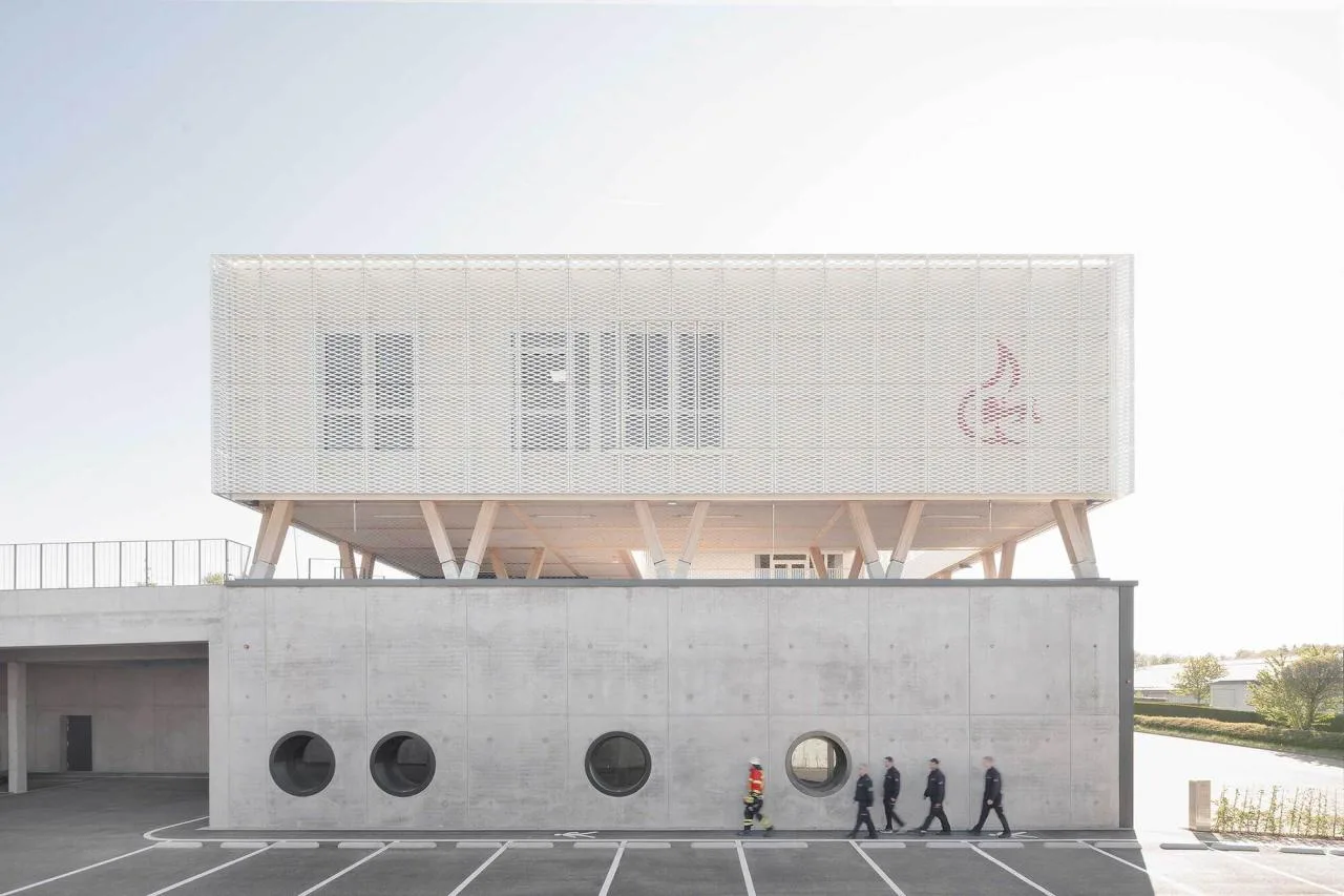 BIM Architecture | Straubenhardt Fire Station/wulf Architekten