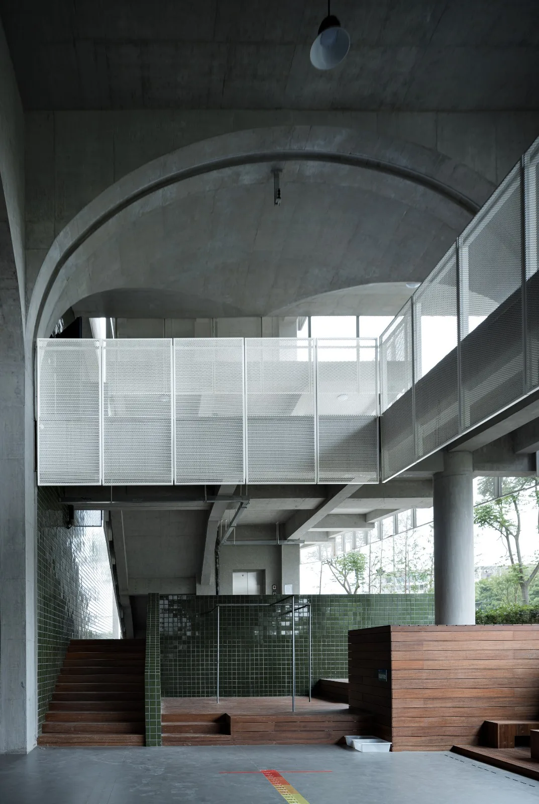 BIM Architecture | Wind and Rain Playground of Shaoxing University of Arts and Sciences/Architectural Design and Research Institute of Zhejiang University