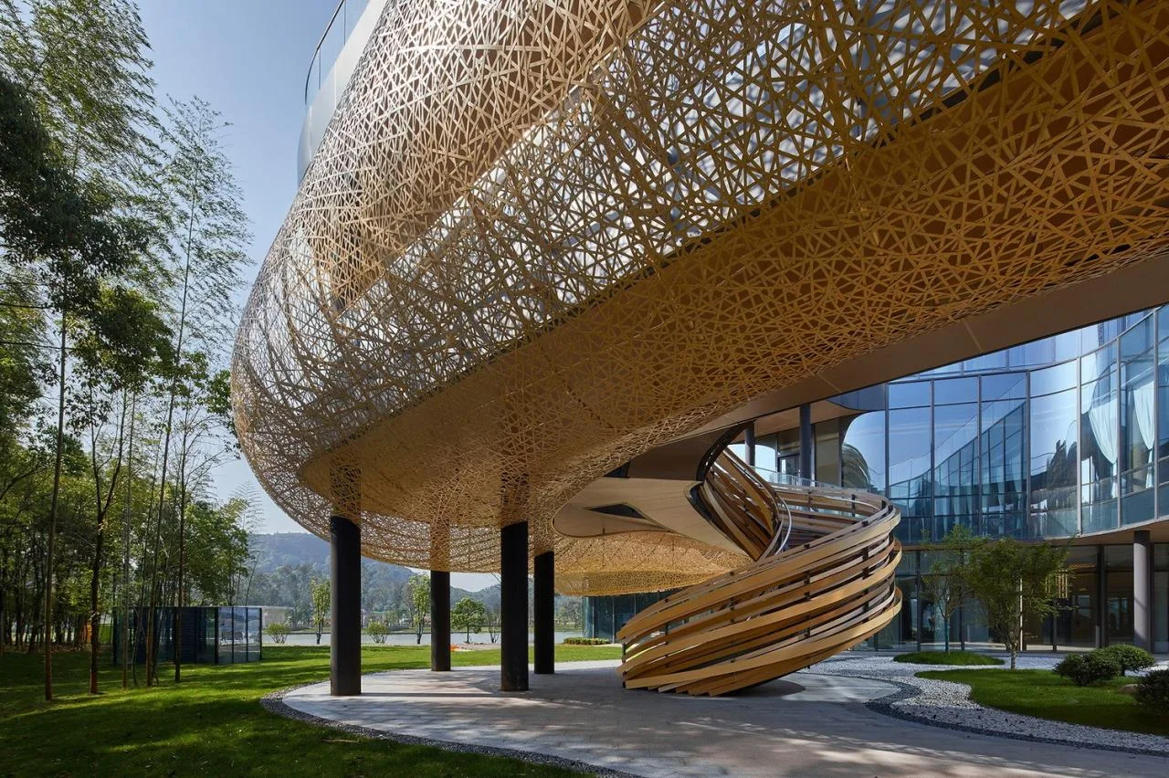 BIM Architecture | Baihe Lake Tourist Center/Architectural Design