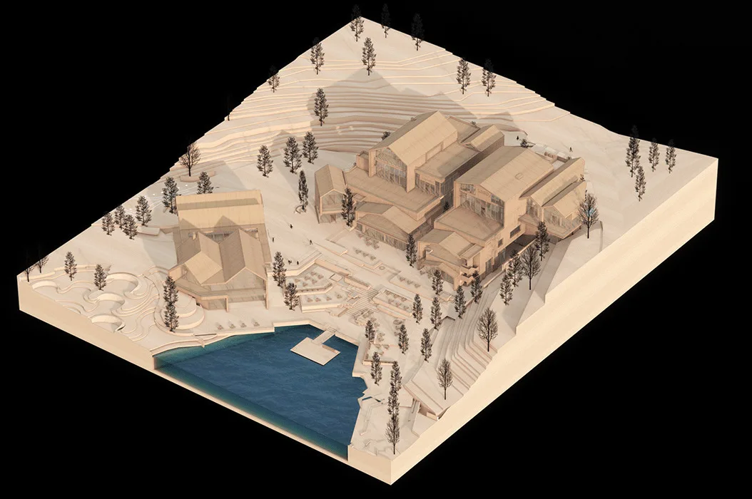 BIM Architecture | Chengdu Tianfu Luhu Food Island Phase II/Surrounding Buildings