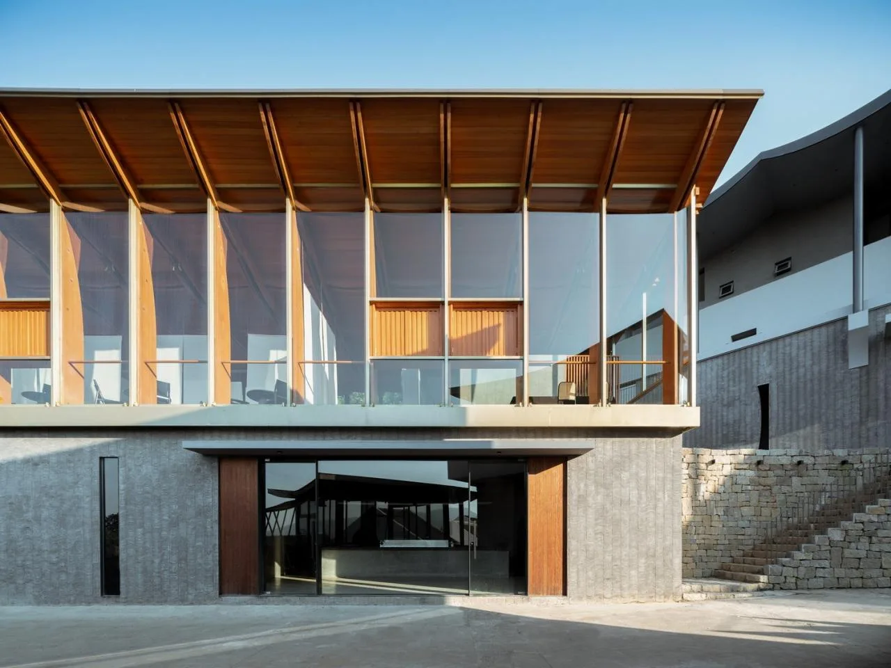 BIM Architecture | Jiaoyue Pavilion/Lai Architecture Design Studio