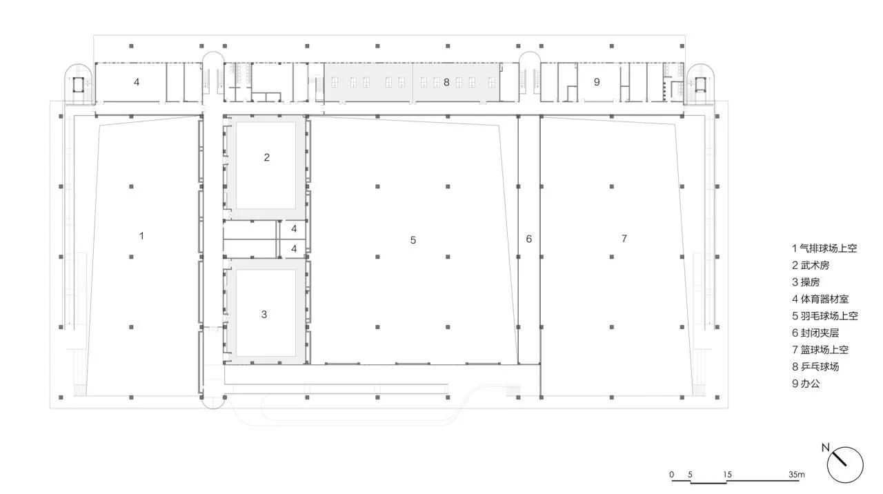 BIM Architecture | Wind and Rain Playground of Shaoxing University of Arts and Sciences/Architectural Design and Research Institute of Zhejiang University
