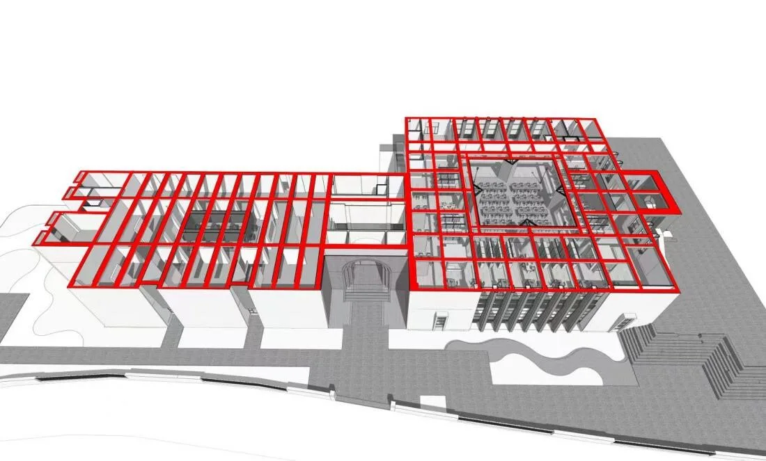 BIM Architecture | Deba Library/Rong Chaohui Studio