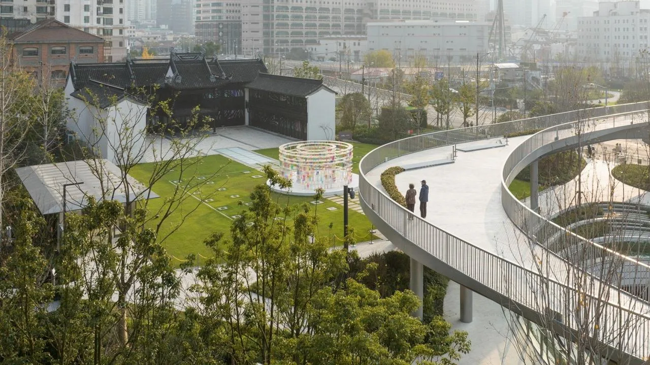 BIM Architecture | Shanghai Suhewan Wanda Plaza Landscape Design/Lab D+H