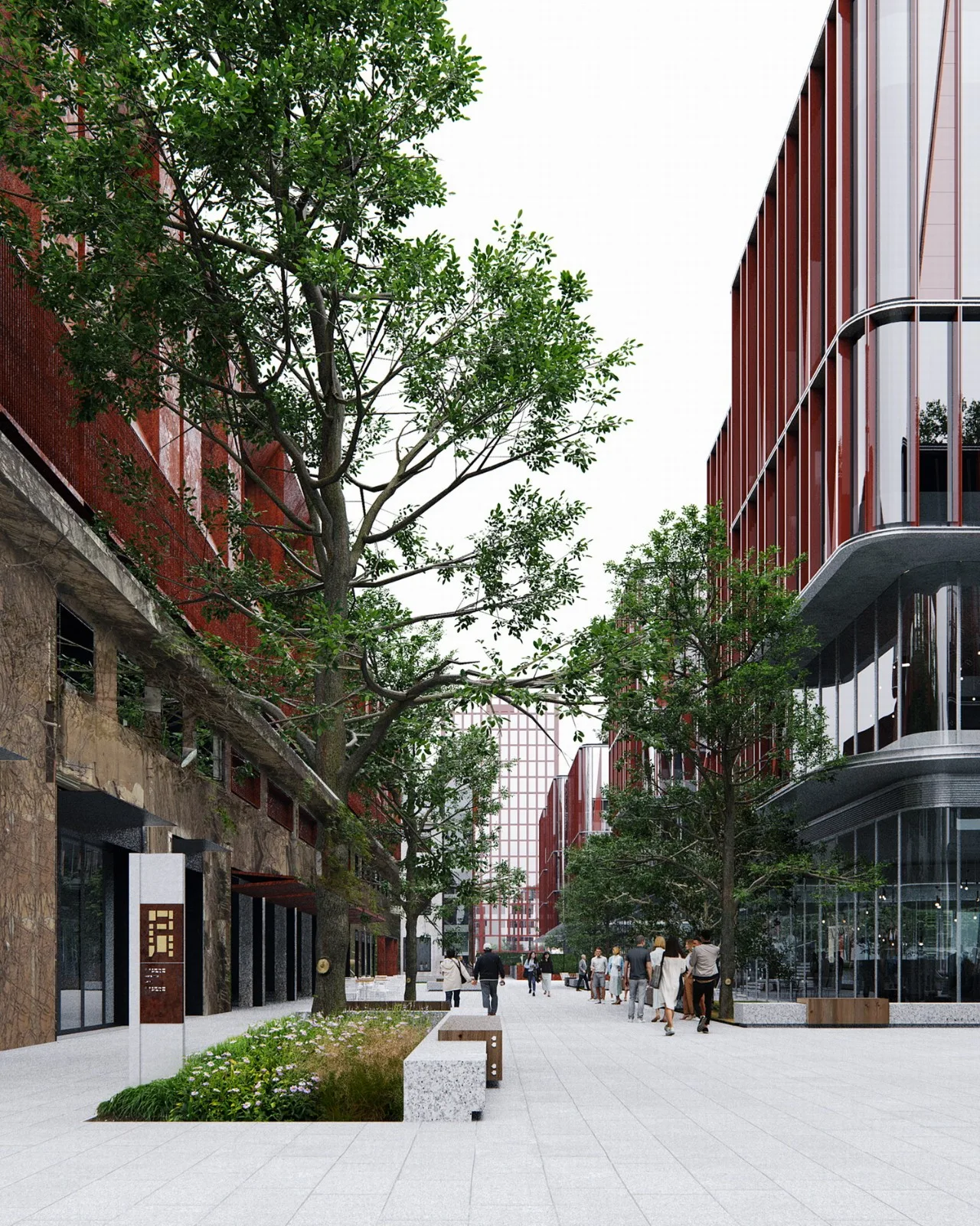 BIM Architecture | Jinbian City, Vitality Block: Hangzhou LOFT49 Industrial Heritage Renewal/Zhu Peidong Line+Architectural Firm