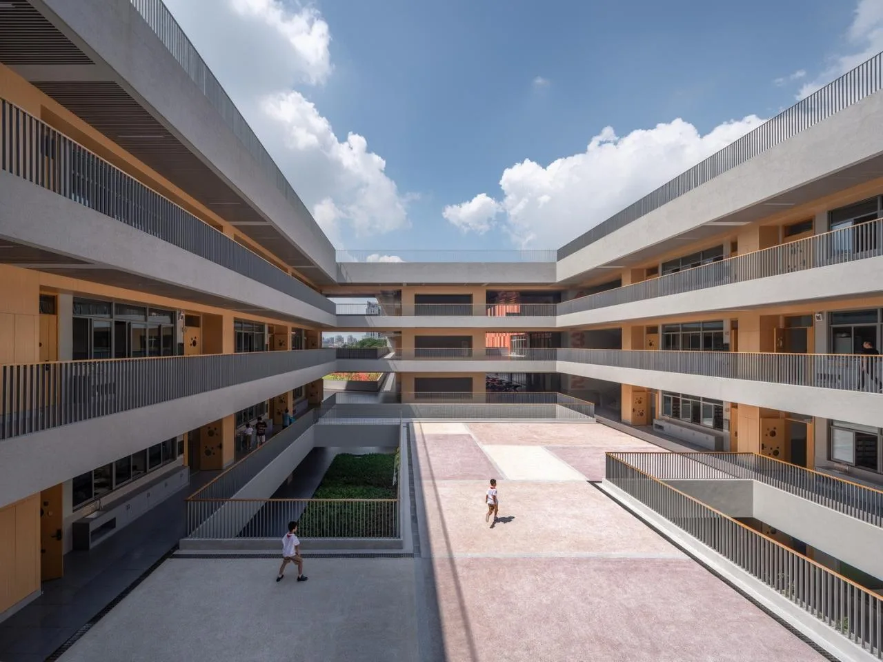 BIM Architecture | Fengpu Elementary School Campus of Fengxian District Education College Affiliated Experimental Primary School/No Sample Architecture Studio