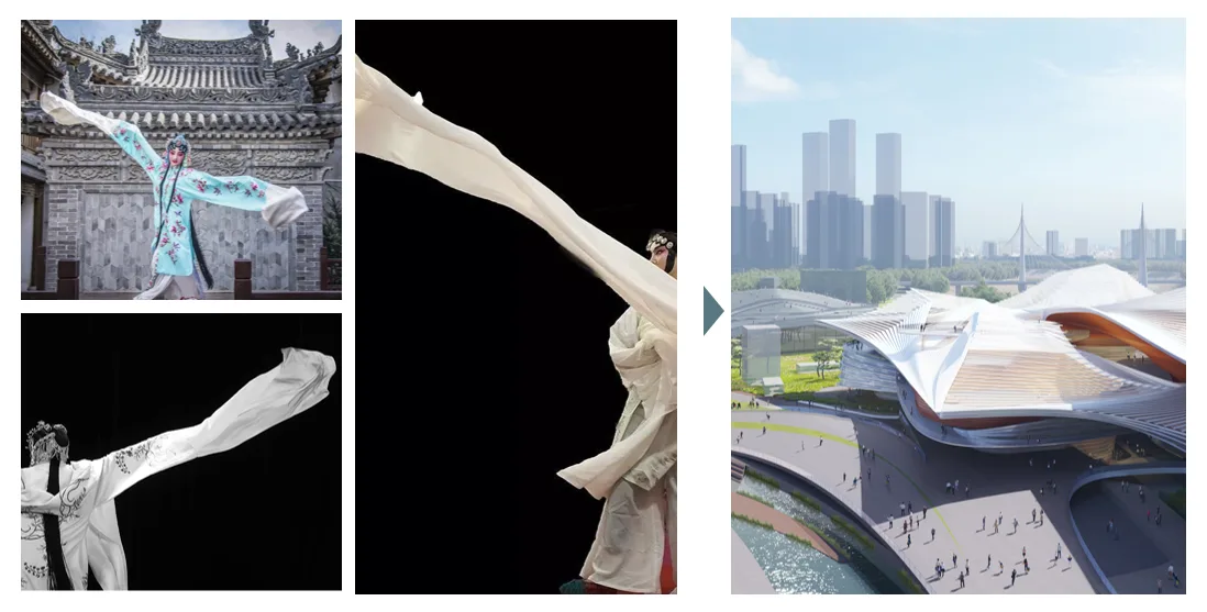 BIM Architecture | Wuhan Opera Center: Viewing Lake and River, Painting Landscape, Guqin Terrace Music, Encountering Garden/Weisiping Architectural Design