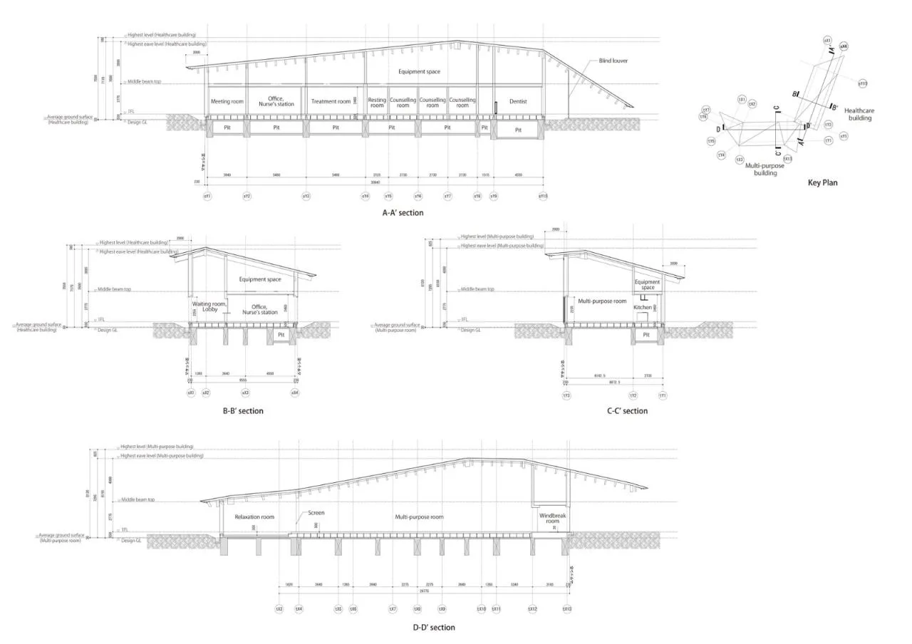 BIM Architecture | KANEKA Health Center/Kengo Kuma Architecture Urban Design Firm+Dacheng Construction