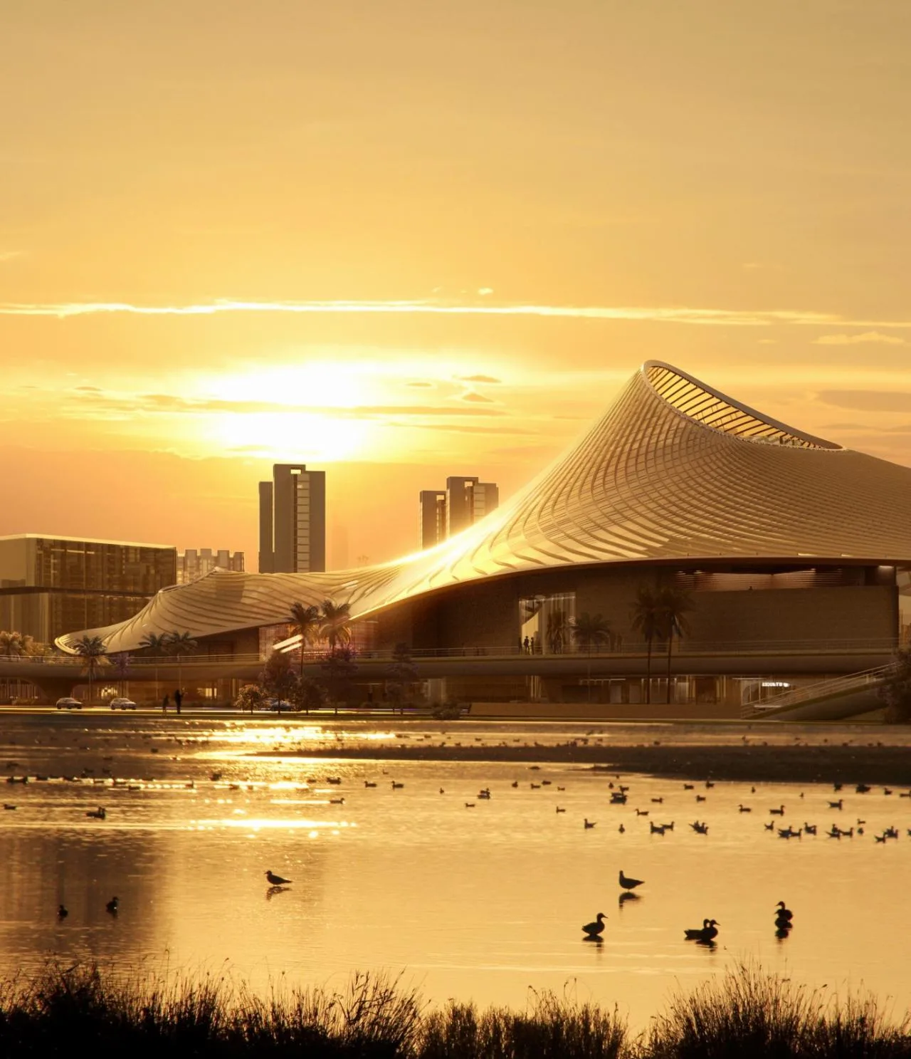 BIM Architecture | Nanhai Art Center/MAD Ma Yansong