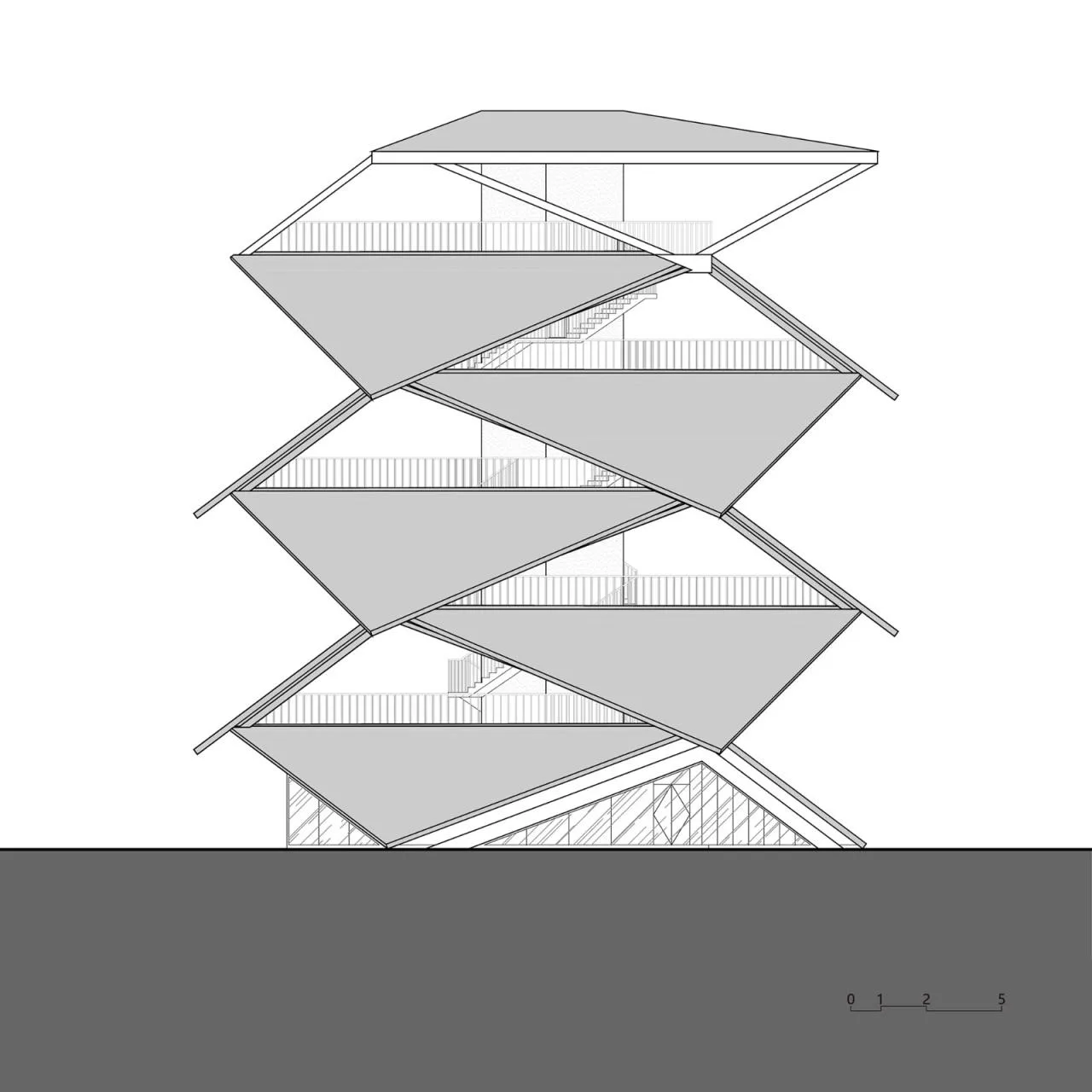 BIM Architecture | Lighthouse on Rice Fields/Lin Zaiguo Studio of China Electric Power Construction East China Institute