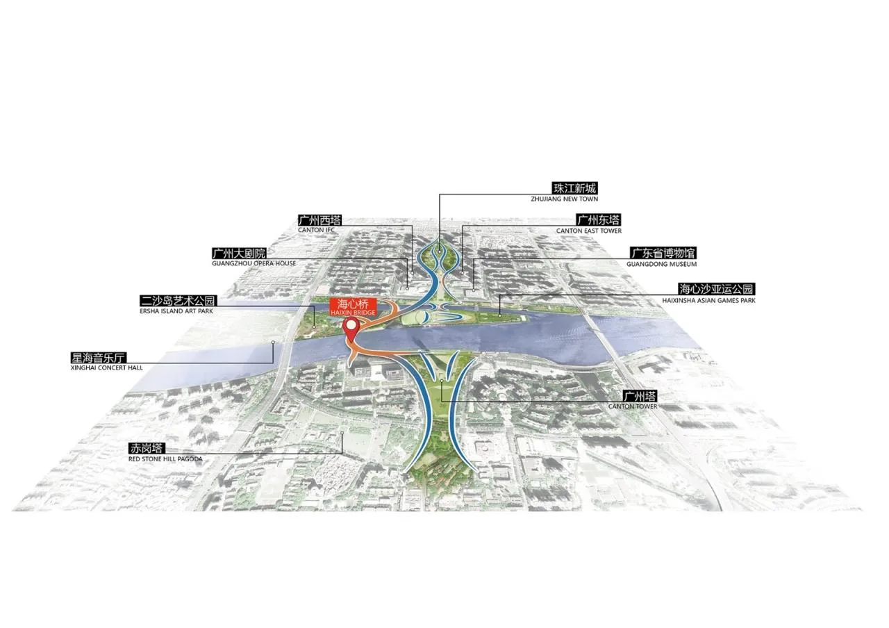 BIM Architecture | Guangzhou Haixin Bridge/South China University of Technology Architectural Design and Research Institute Co., Ltd