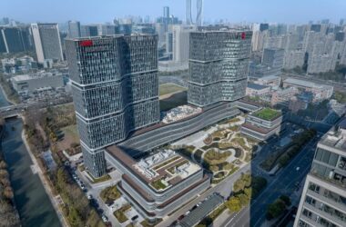 BIM Architecture: Hikvision Hangzhou Headquarters Phase IV by Zhejiang University Architectural Design and Research Institute-BIM WORLD