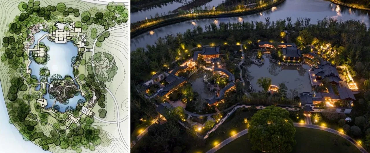 BIM Architecture | Jiangnan Garden · Zhongwu Hotel/Jianhe Architecture