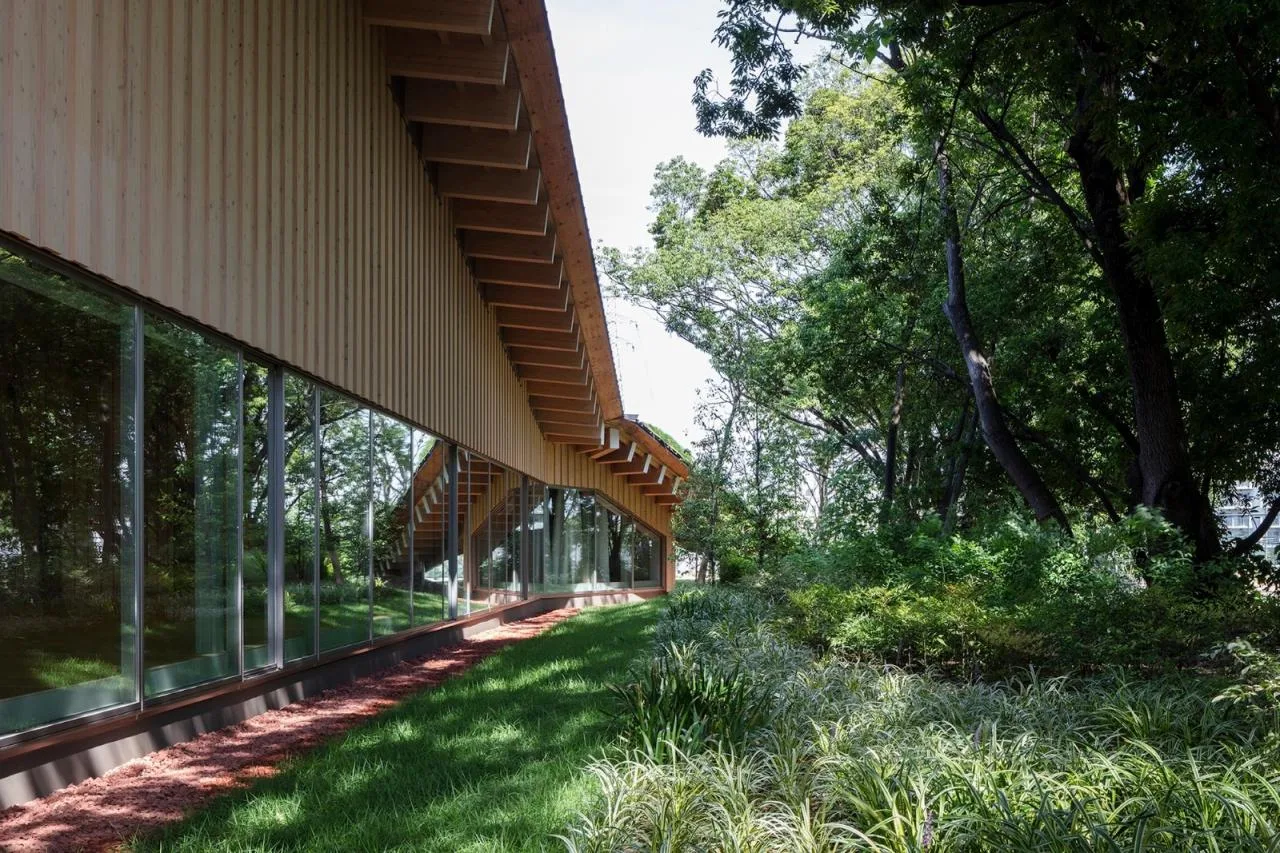 BIM Architecture | KANEKA Health Center/Kengo Kuma Architecture Urban Design Firm+Dacheng Construction