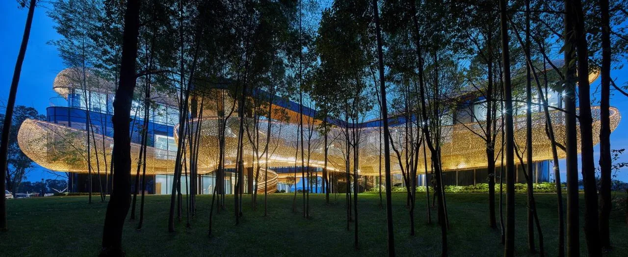 BIM Architecture | Baihe Lake Tourist Center/Architectural Design