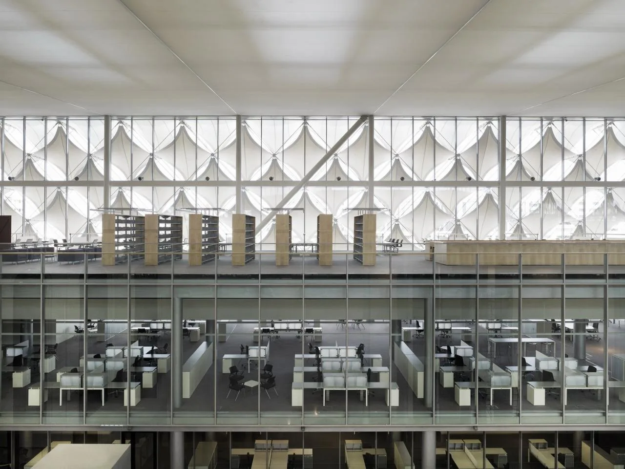 BIM Architecture | King Fahd Library in Saudi Arabia/Gabo Architectural Design Firm