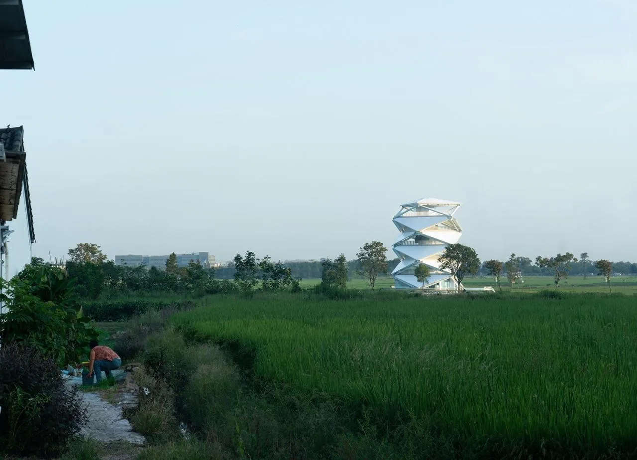 BIM Architecture | Lighthouse on Rice Fields/Lin Zaiguo Studio of China Electric Power Construction East China Institute