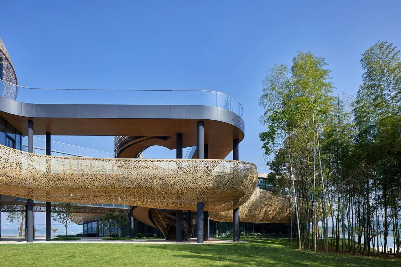 BIM Architecture | Baihe Lake Tourist Center/Architectural Design
