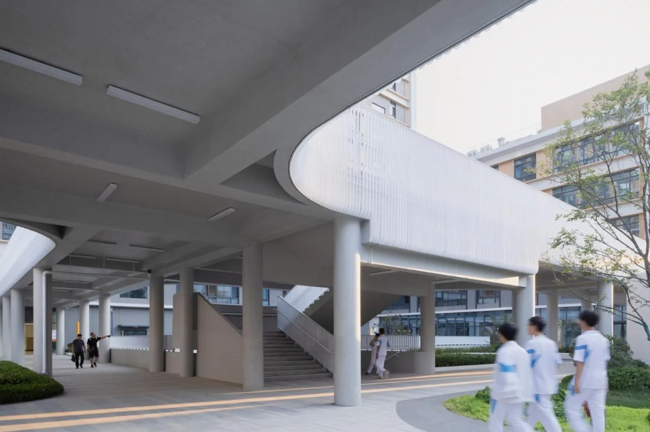 BIM Architecture | Renovation and Expansion of Xi'an High tech No.1 Middle School (High School Division)/Qu Peiqing Studio of China Northwest Architectural Design and Research Institute