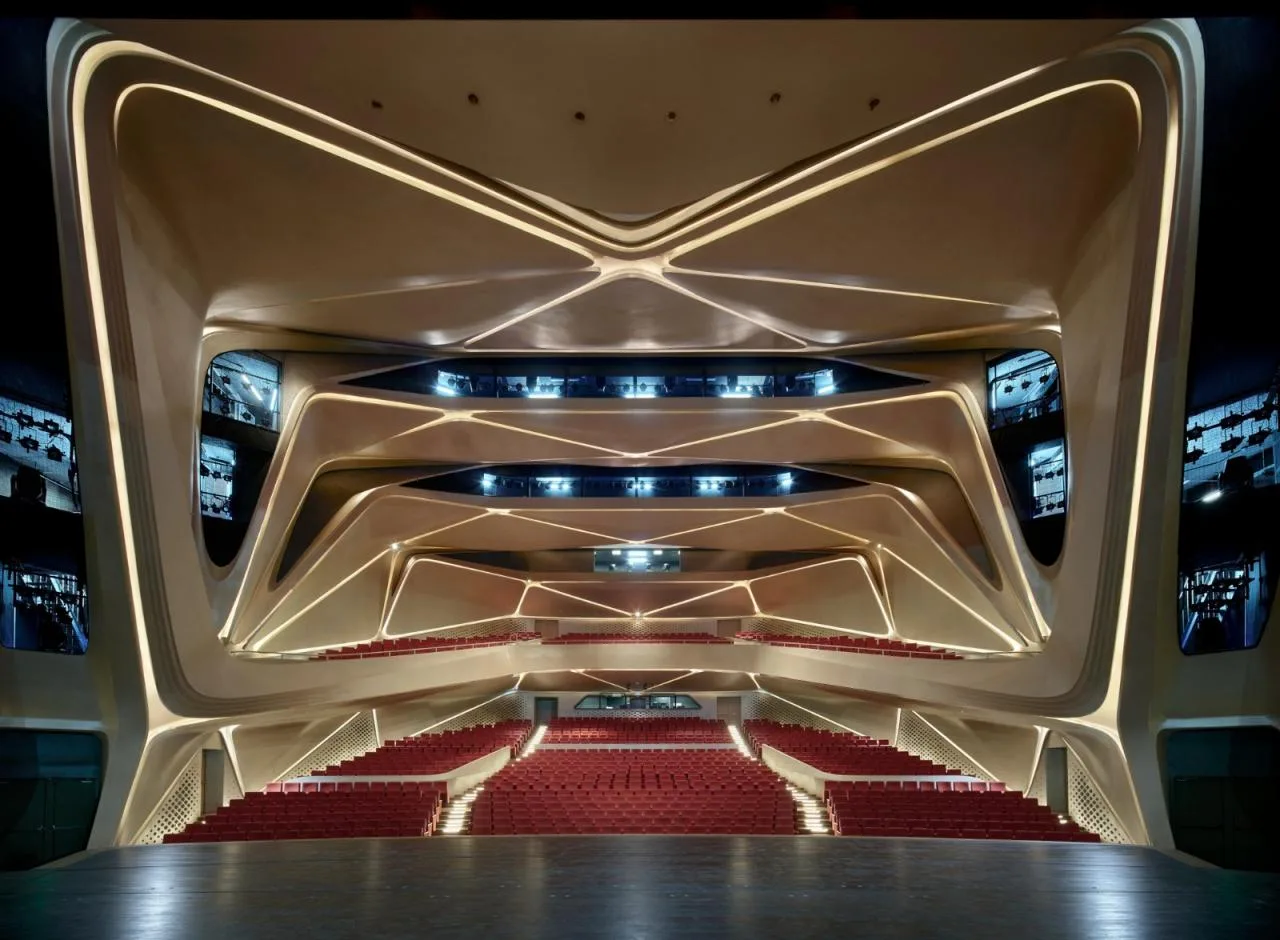BIM Architecture | Zhuhai Jinwan Citizen Art Center/Zaha Hadid Architects