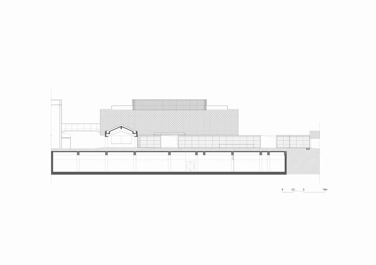South elevation of Zhimin Library