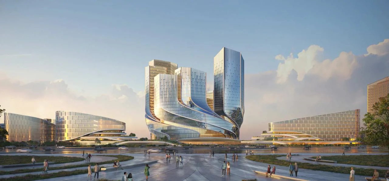 BIM Architecture | Spiral Building: Tencent Shenzhen New Headquarters Design Competition/Orel Shiren