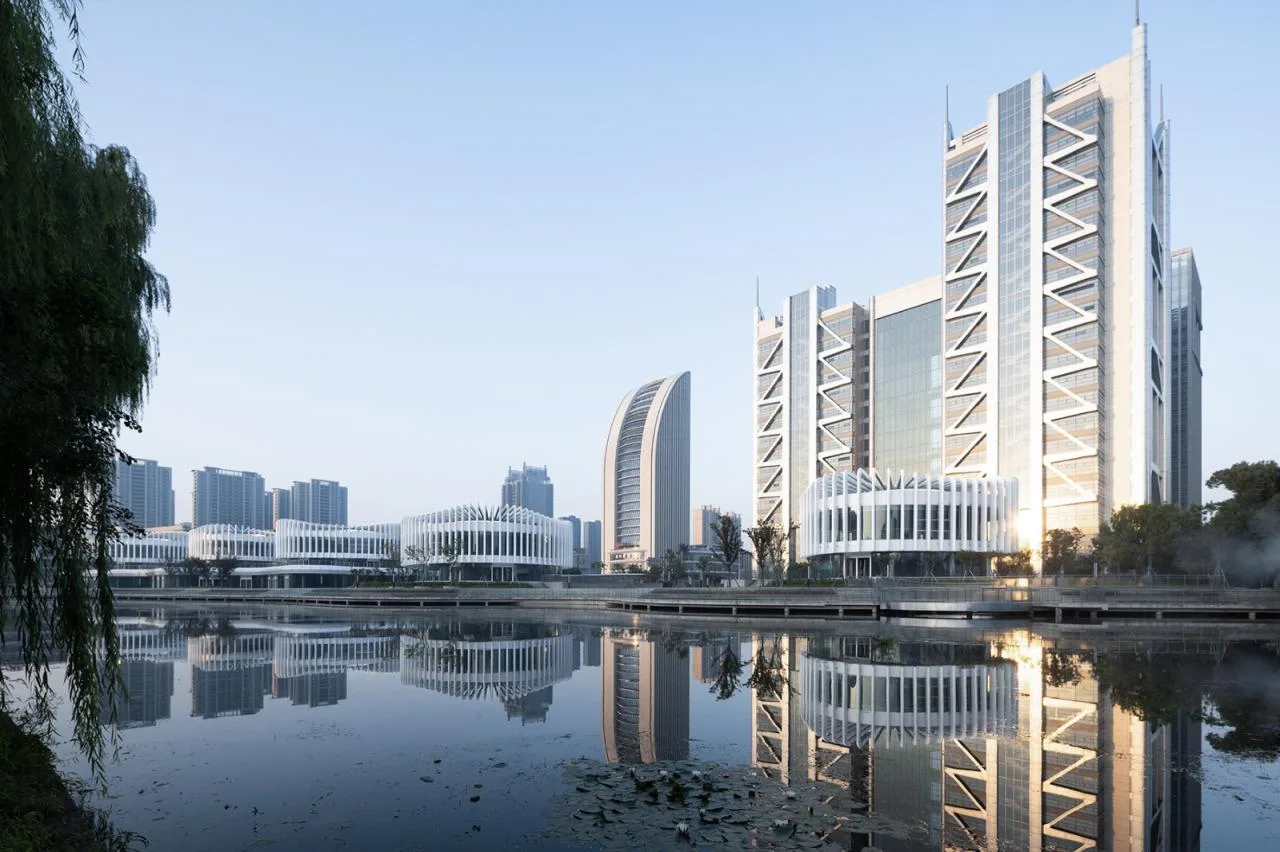BIM Architecture | Orchid Pavilion: Jiuliudu Riverside Art District/UUA Architectural Firm