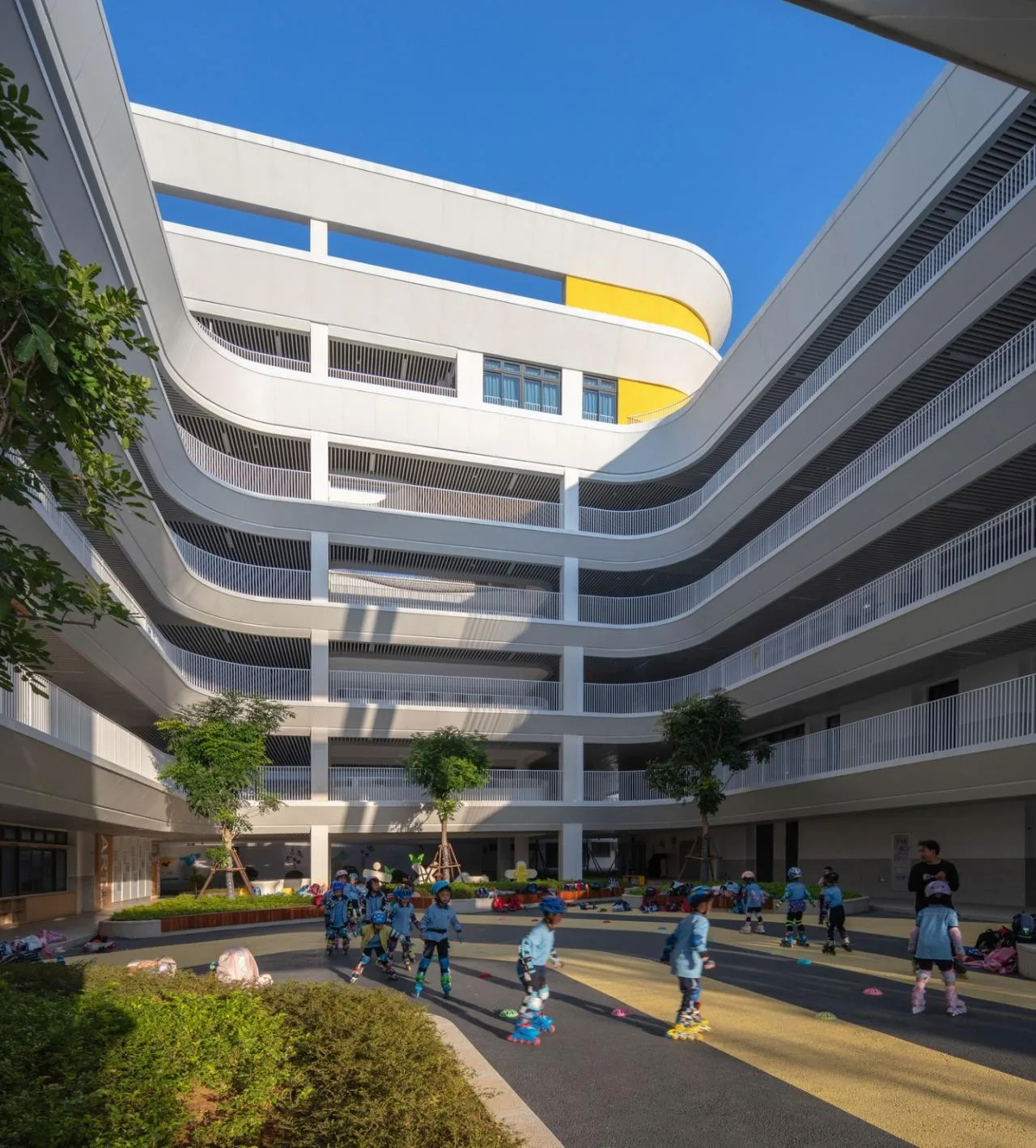 BIM Architecture | Xiamen Jinbang Primary School/Xiamen Helidao Engineering Design Institute Unified Architecture Studio
