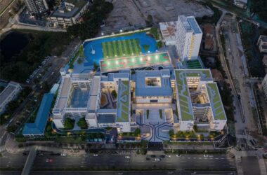 BIM Architecture at Shenzhen Pingshan District Keyuan Experimental School by Shendu Design-BIM WORLD
