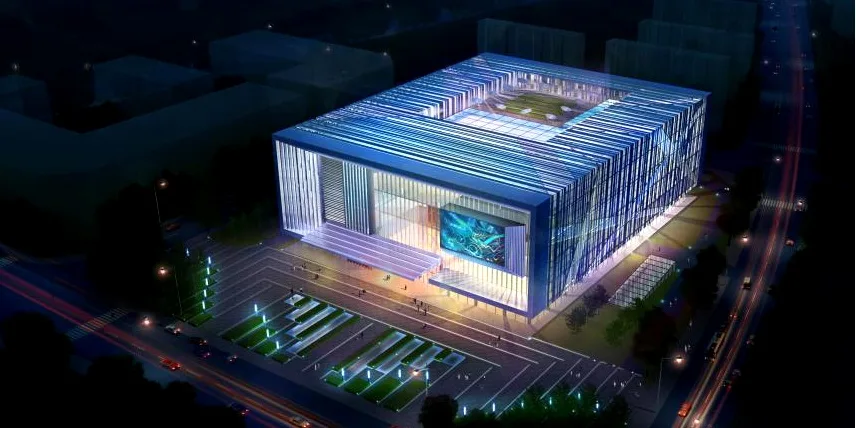 BIM Architecture | Shenmu News and Culture Center/Chinese Academy of Sciences Architectural Design and Research Institute Co., Ltd