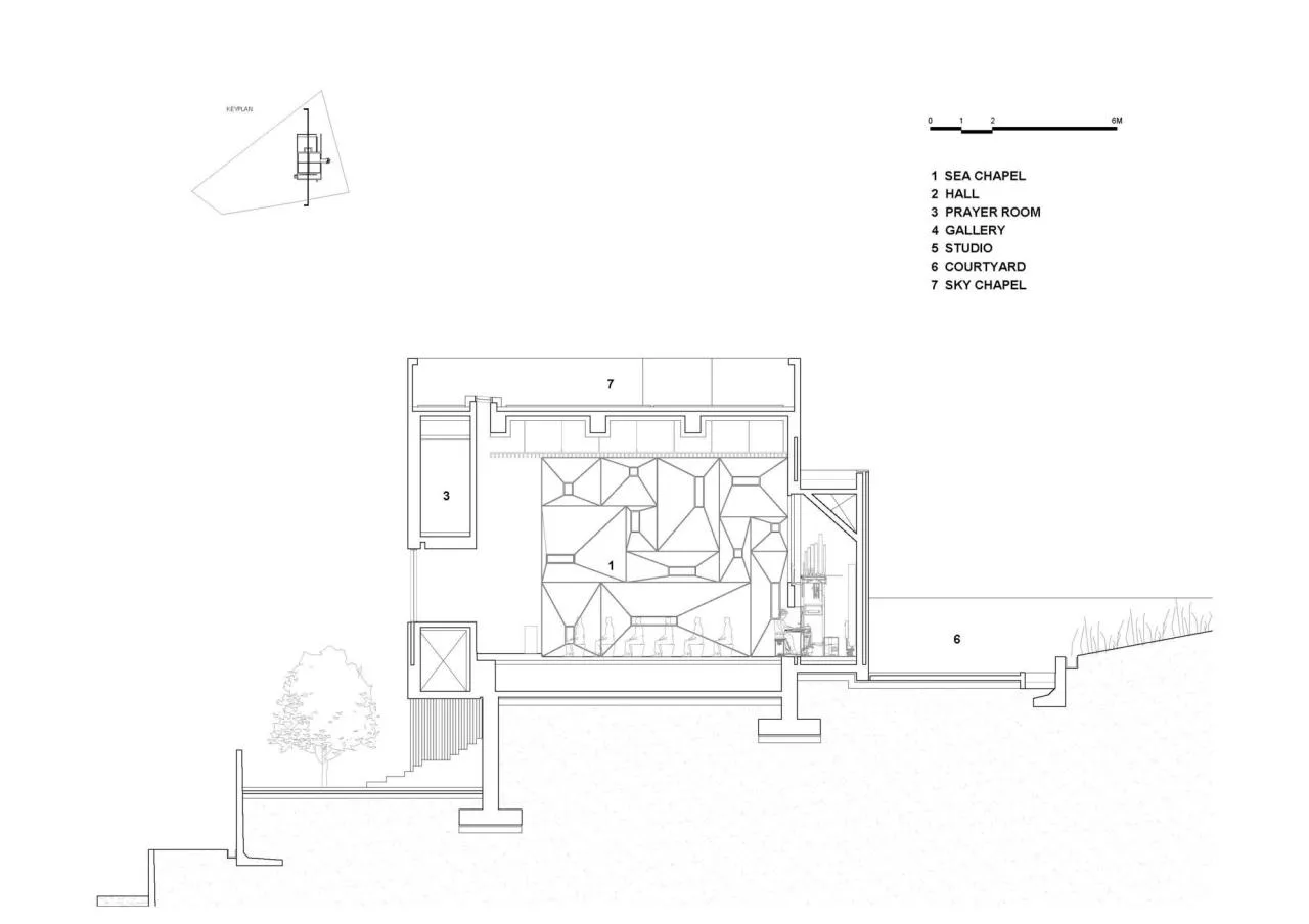 BIM Architecture | Meditation Chapel/Lee Eunseok+ATELIER KOMA