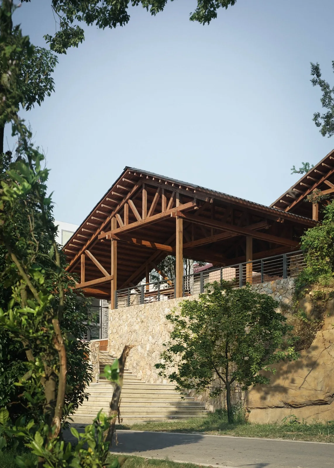 BIM Architecture | Dongyang Village Wooden Structure Practice/Starry Sky Architecture Studio