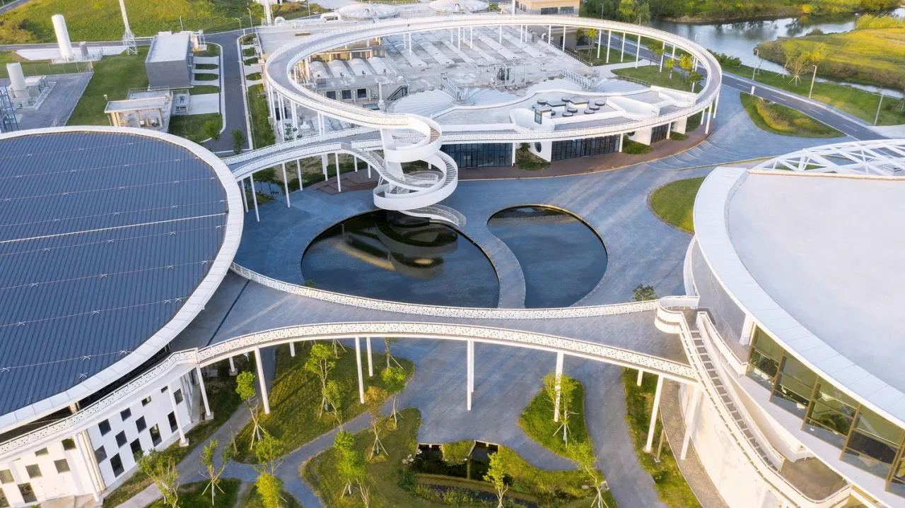 BIM Architecture | Yixing Urban Sewage Resource Concept Factory/Tsinghua Institute Supu Studio