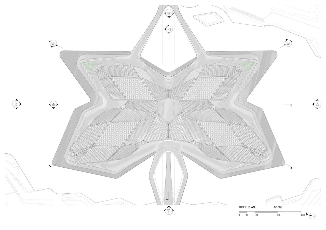 BIM Architecture | Zhuhai Jinwan Citizen Art Center/Zaha Hadid Architects