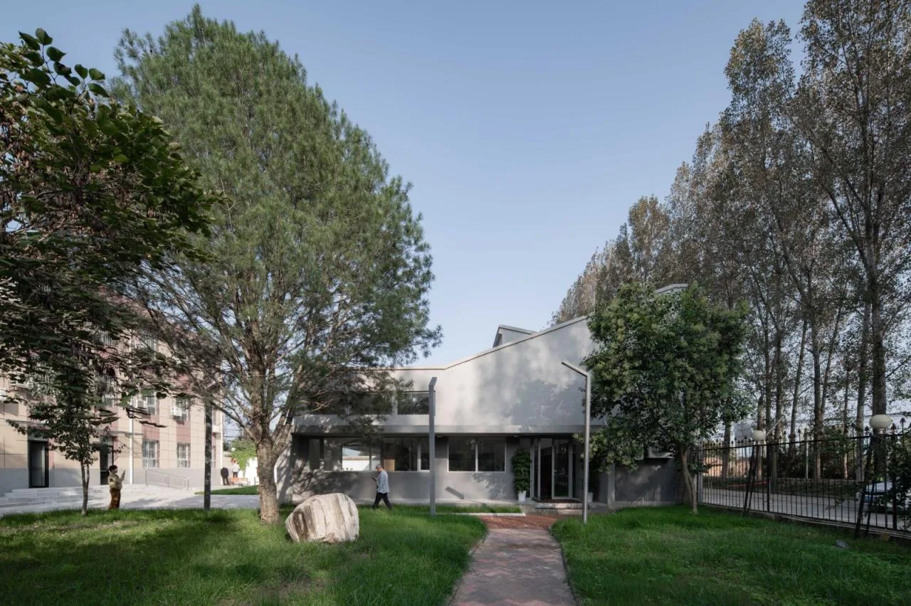 BIM Architecture | Shaanxi Hope Engineering Campus Library 2.0/Campus Architecture