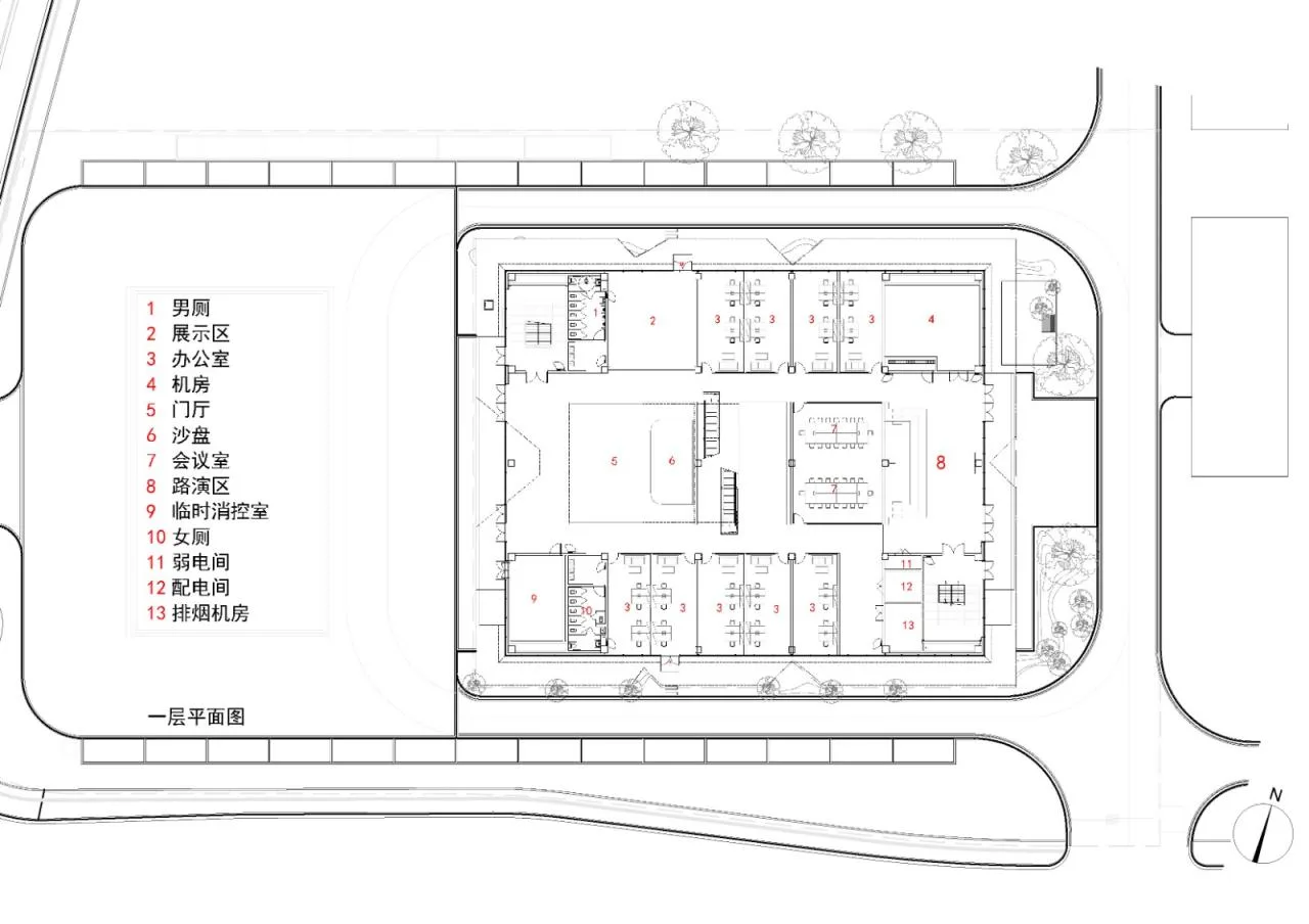 BIM Architecture | Zhongrui Ecological City Low Carbon Technology Innovation Promotion Center/Mi Zhang Building