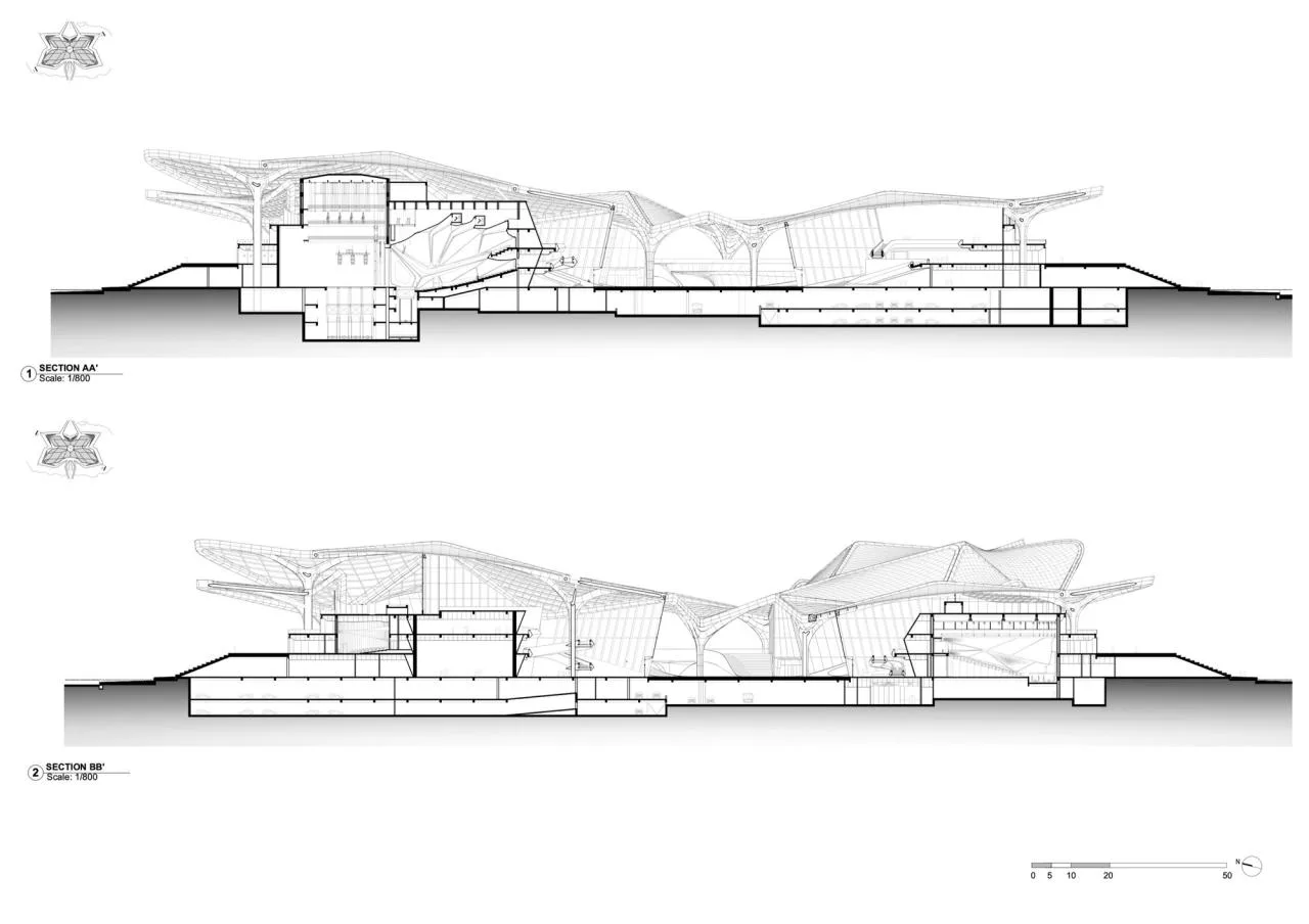 BIM Architecture | Zhuhai Jinwan Citizen Art Center/Zaha Hadid Architects