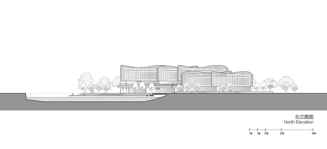 BIM Architecture | Orchid Pavilion: Jiuliudu Riverside Art District/UUA Architectural Firm