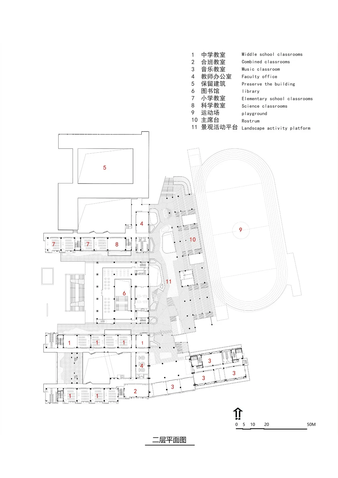 BIM Architecture | Shenzhen Pingshan District Keyuan Experimental School/Shendu Design