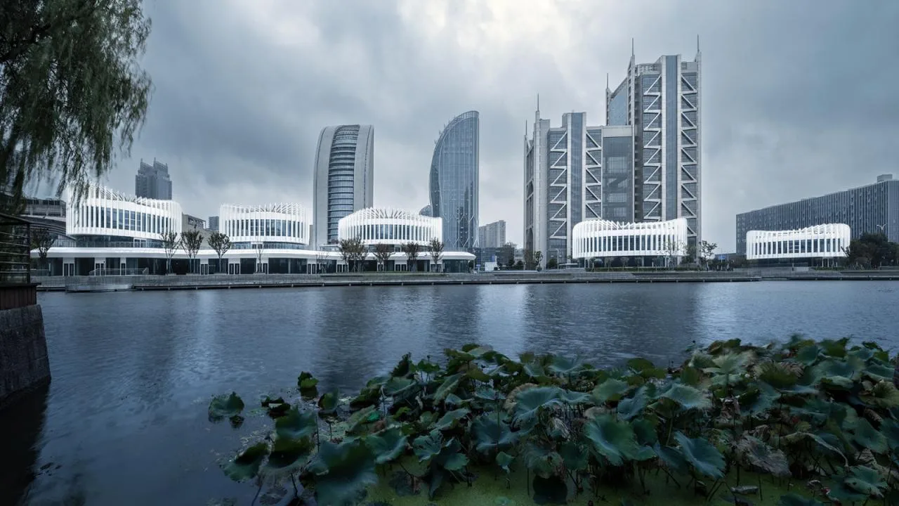 BIM Architecture | Orchid Pavilion: Jiuliudu Riverside Art District/UUA Architectural Firm