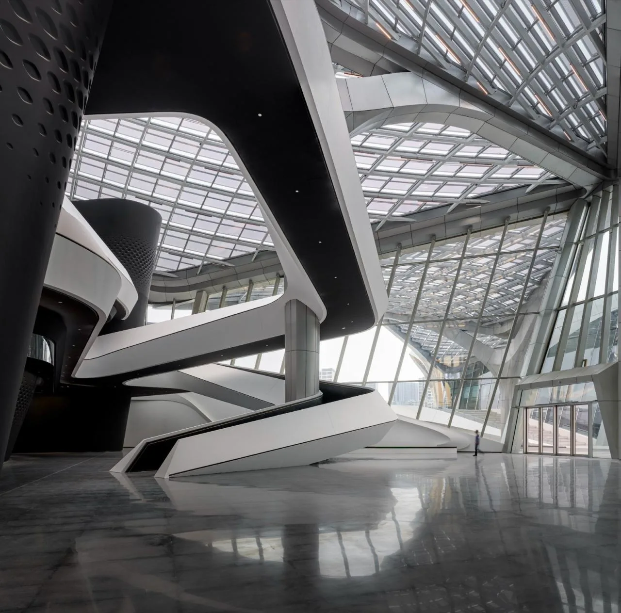 BIM Architecture | Zhuhai Jinwan Citizen Art Center/Zaha Hadid Architects