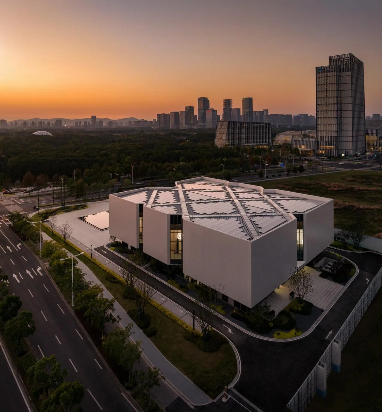 BIM Architecture | Zhongrui Ecological City Low Carbon Technology Innovation Promotion Center/Mi Zhang Building