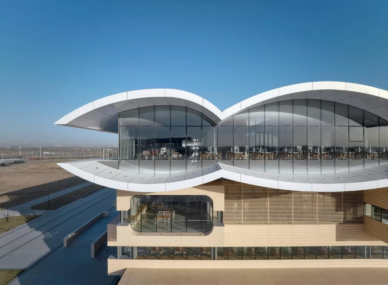 BIM Architecture | Civil Aviation University of China Ninghe Campus Library/Tongji Original Works Studio
