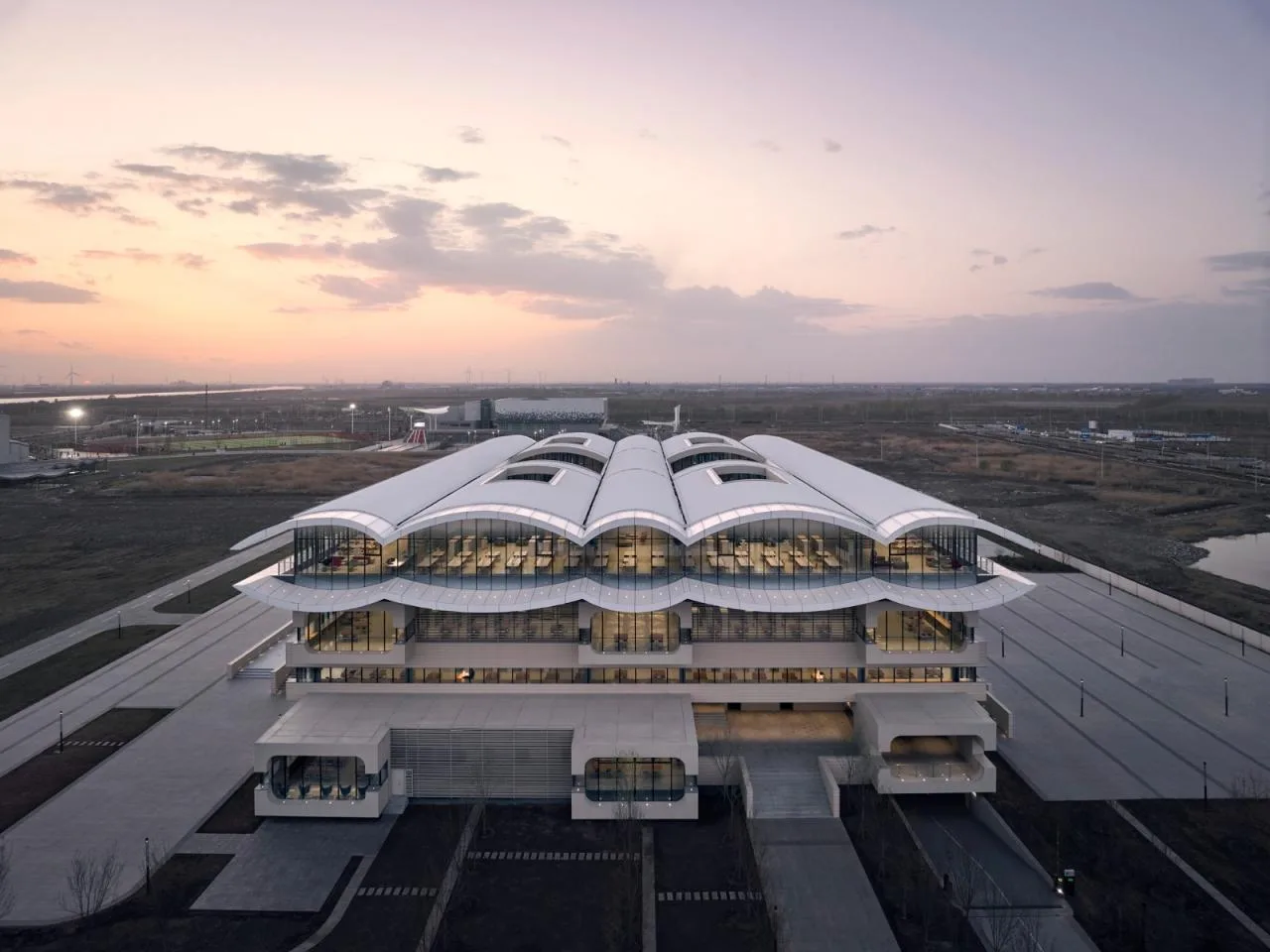 BIM Architecture | Civil Aviation University of China Ninghe Campus Library/Tongji Original Works Studio